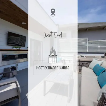 Metro Charm - Rooftop Lounge - Hot Tub